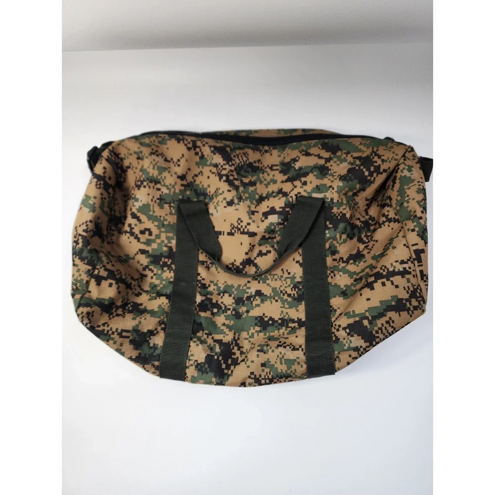 MARPAT Digital Camo Duffel Bag Tactical Military Style Woodland Travel Gym Bag
